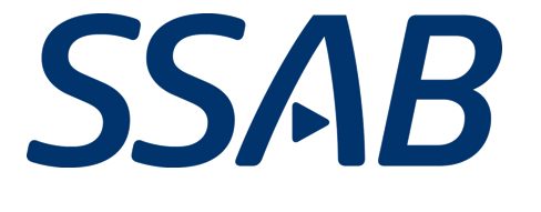 Link goes to ssab.us's jobs page, image is SSAB Logo