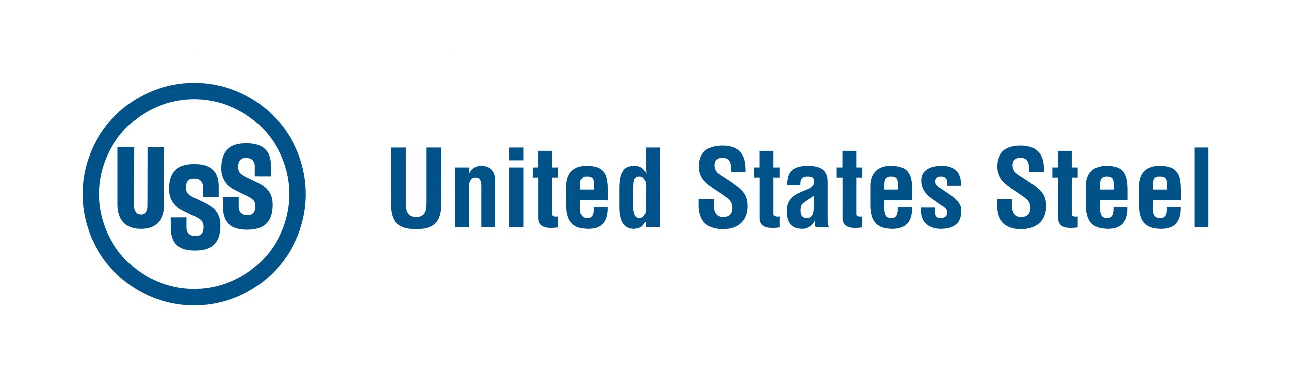 Link goes to ussteel.com, image is U. S. Steel logo