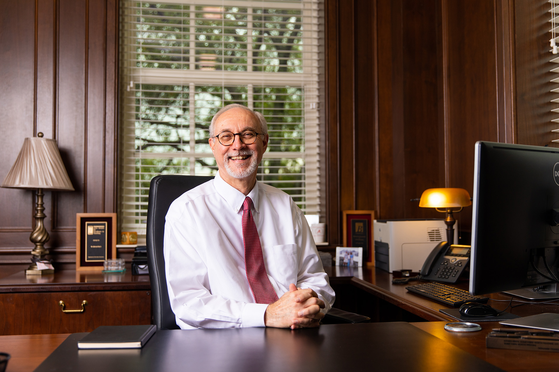 Link to Instagram, Instagram pic of the new interim dean Back