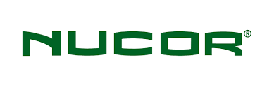 Link goes to nucor.com, image is Nucor  Logo