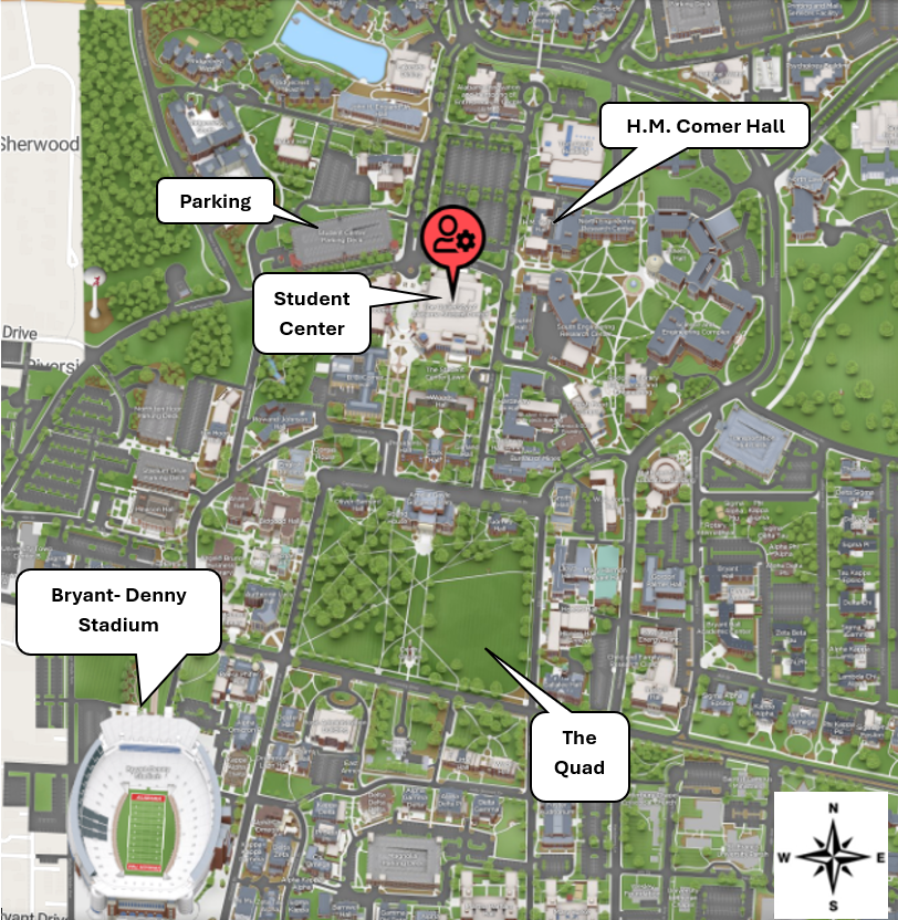 map of campus